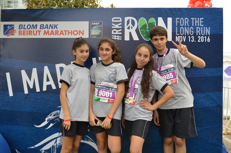 BLOM BANK Photobooth at the BLOM BANK Beirut Marathon